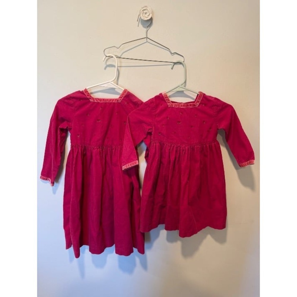 Vintage Talbots Corduroy Sister Dresses – Sizes 3T & 6 (EUC)